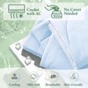 TEXARTIST Cooling Comforters King Size, Cooling Blanket for Hot Sleepers,