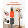 VEVOR Freestanding Coat Rack Wooden Coat Tree with Stable Large