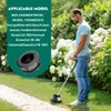 Bosch F016800570 Replacement Trimmer Spool,1.6mm x 6m Nylon Line for