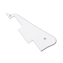DIAO79NI Guitar Pickguard for Epiphone Les Paul Standard Modern Style Electric Guitar, White-3ply