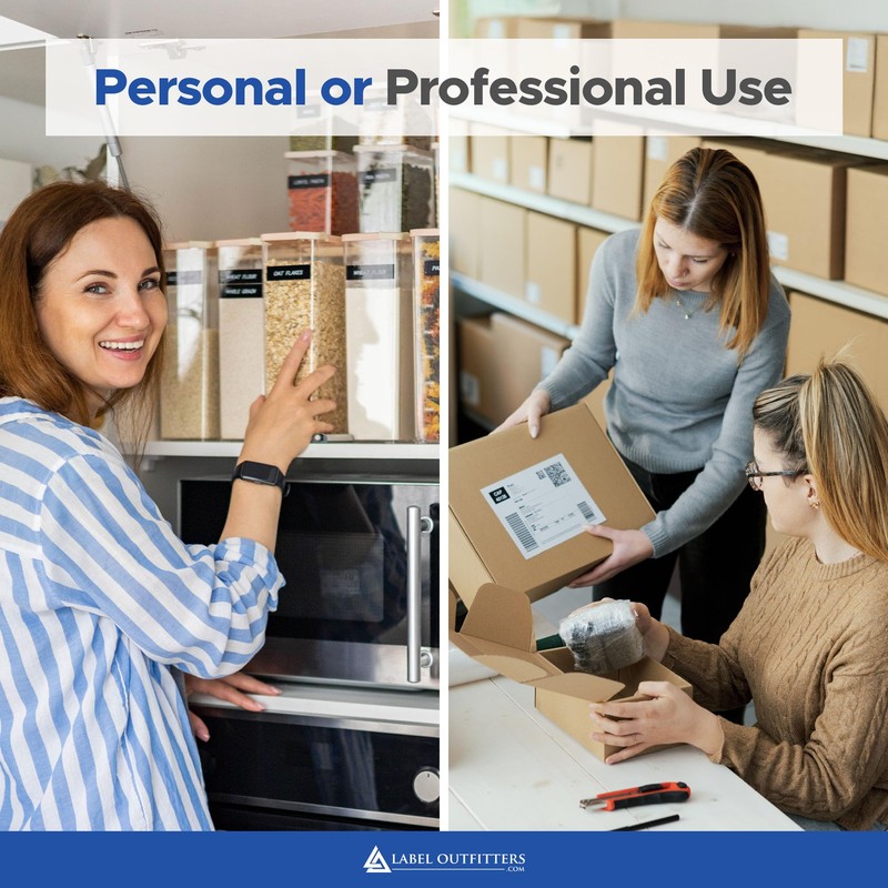 80 Label Outfitters® Large Round Labels, 4 inch Diameter, Laser