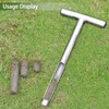 Soil Probe 12 Inch with 2 Bags, Soil Sample Probe