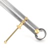 Spring Caliper,Spring Compass Measuring Tool,Carbon Steel Brass Flat Leg Inside