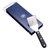 Square Flexible Stainless Steel Spatula with Tecnopolymer Handle, Black, Triple