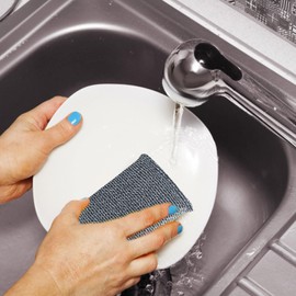 Scrub Sponges for Dishes - Multi-Purpose Scrub Sponge,Scrubbing Brush, Powerful Dishwashing Sponges for Home Restaurant Bathroom Washroom