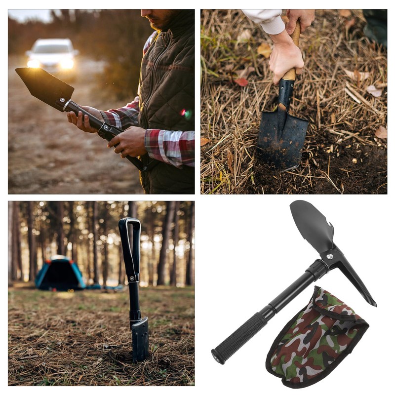 BESPORTBLE 1 Set Survival Shovel Metal Detecting Scoop Sand Sifter