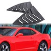Rear Side Window Louvers for 2010-2015 Chevy Camaro LS LT