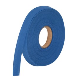 MECCANIXITY 1/2 Inch Double Fold Bias Tape Polyester Continuous Bulk Bias Tape for Sewing,Seaming Quilting Hemming Binding Crafts (Dark Blue 10 Yards)