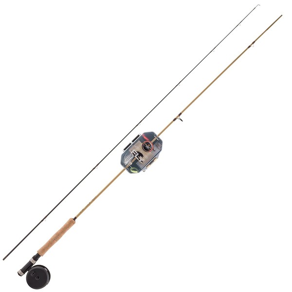 Ready2Fish Fly Fishing 2 pc Rod and Reel Combo, with