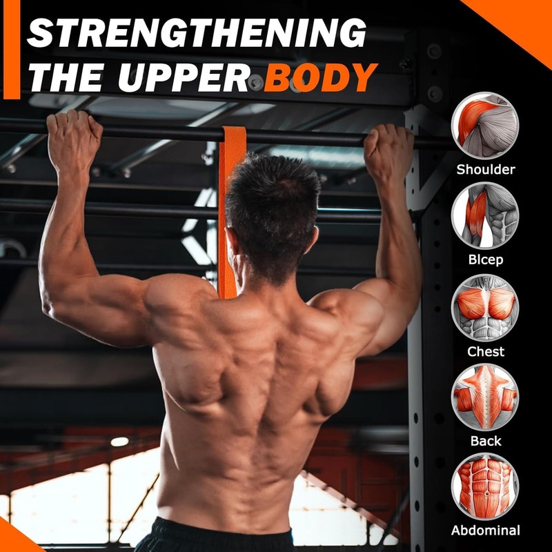 RIZENCE Pull Up Assistance Bands, 2025 Upgraded Heavy Duty Resistance