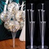 Mr.Gadget's Solutions Mr.Gadget's Solutions 2-Piece Transparent Plastic Balloon Stand Kit