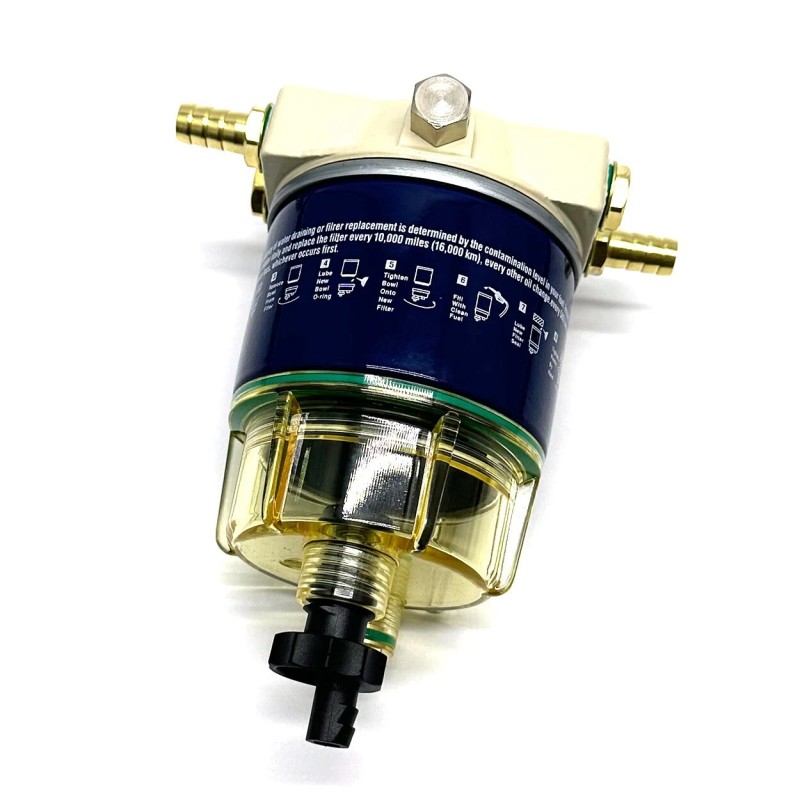 HENKYO R12T Fuel Filter / Water Separator kit Marine Spin-on