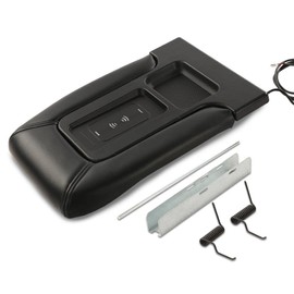 G-PLUS Center Console Lid Repair Kit Arm Rest Latch W/Charging Compatible with GMC Sierra/Yukon/Chevy Silverado/Suburban 1999-2007
