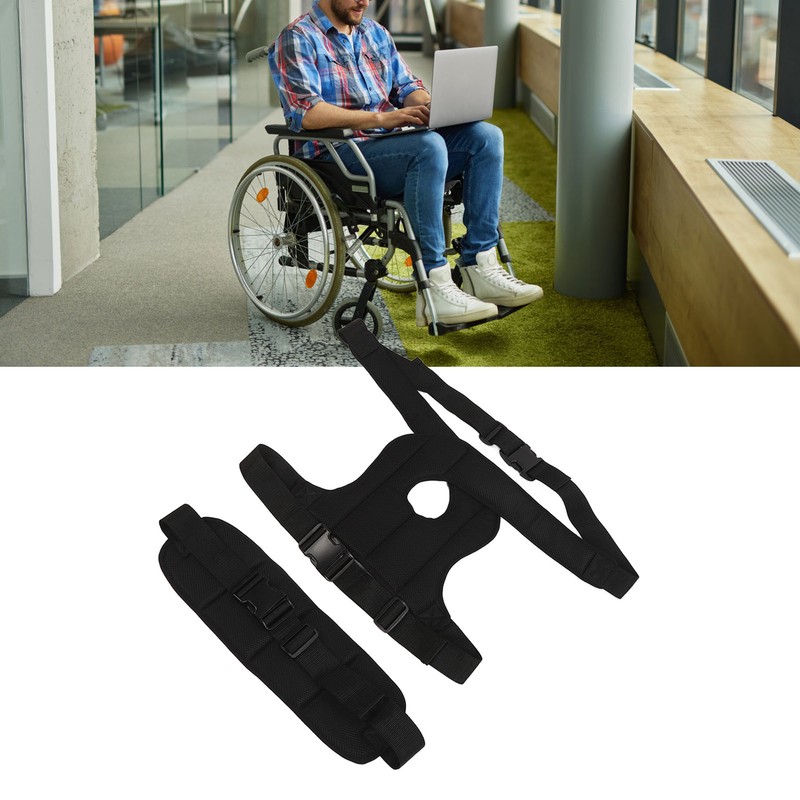 Wheelchair Thigh Restraint Belt Fixation Safety Waist Restraint Wheelchair Seatbelt