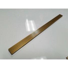 USA (1) 1/4" x 1" C360 BRASS FLAT BAR 12" long Solid .250" Mill Stock H02