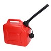 Gas Can 5L 1.3 Gallon ABS Leakage Free Red Portable