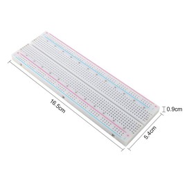 3pcs Breadboard 830 Point Solderless Prototype PCB Board Kit for Arduino Proto Shield Distribution Connecting Blocks