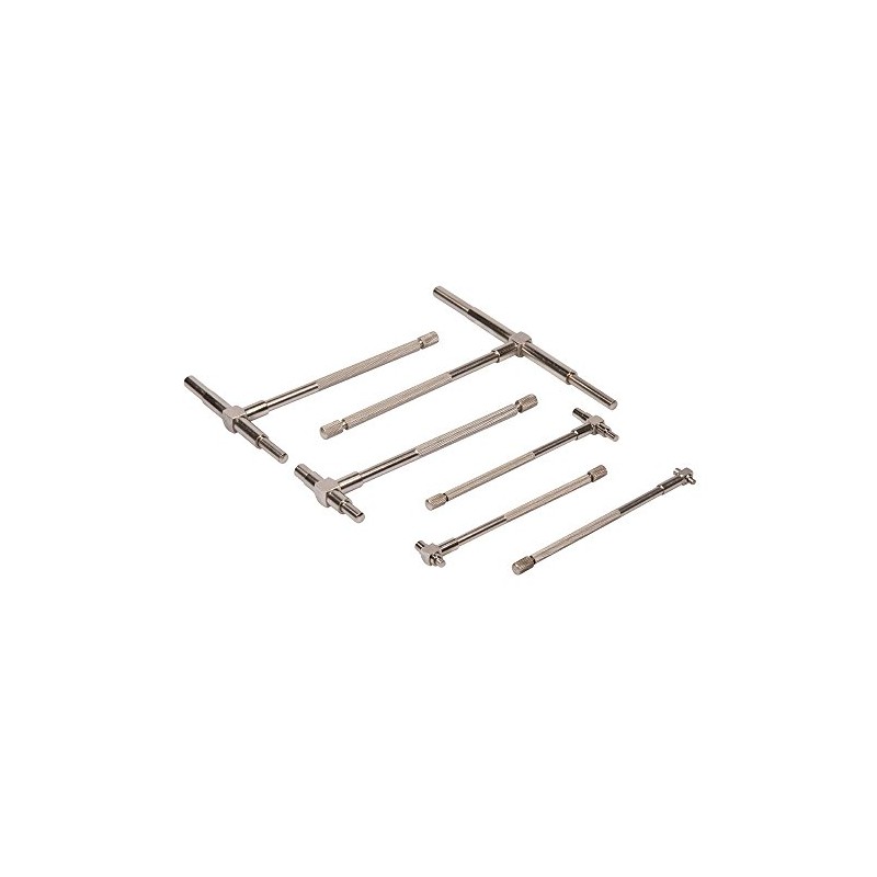 Silverline Telescopic Gauge Set 6pce 8 - 150mm (675092)