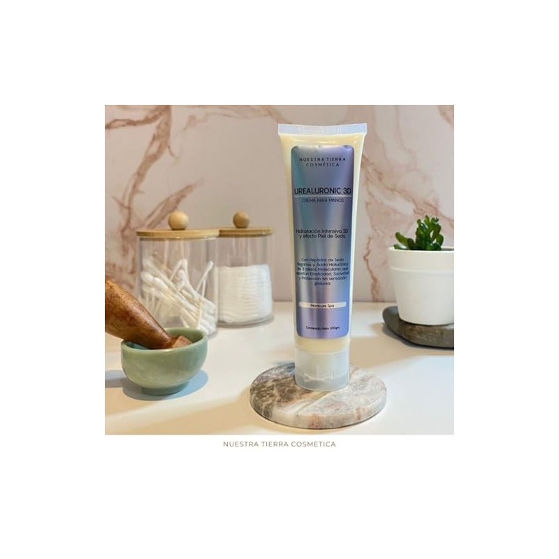 Nuestra Tierra Cosmetica Urealuronic 3D Crema para Manos con Péptidos