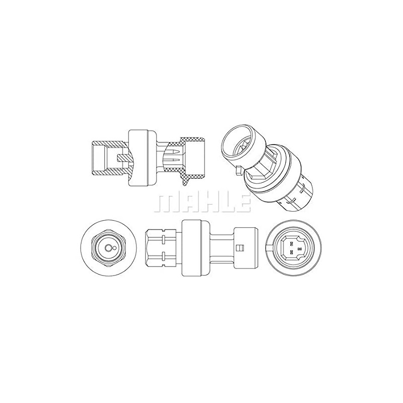 MAHLE ASE 4 000P Pressure Switch Air Conditioning Suitable for