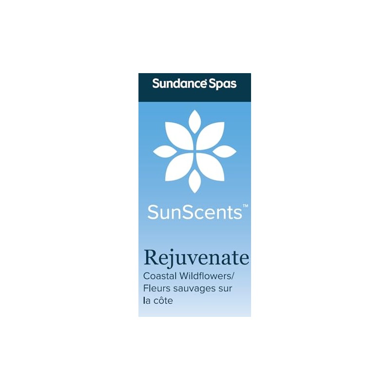 Sundance Spas SunScents™ - Rejuvenate, Coastal Wildflowers (3-5g Pads), Clear
