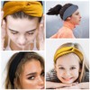 AIYVELU Pack of 5 Headbands, Women Non-Slip Short Hair Yoga
