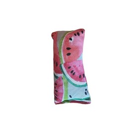Watermelon Catnip Toy Pillow Kicker Made with Organic Catnip (XL Rectangle)