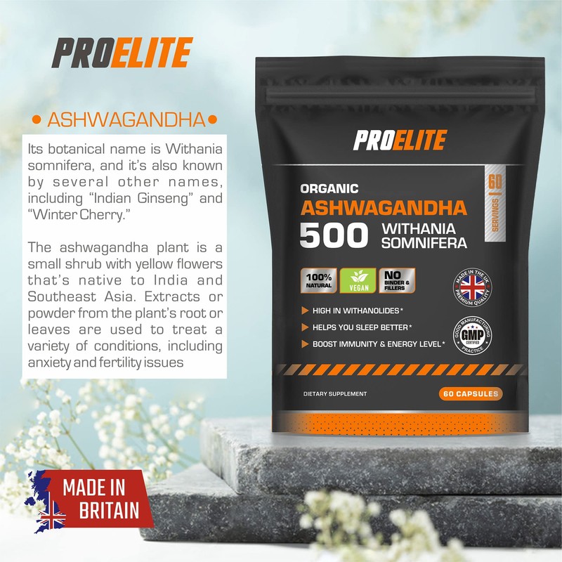 Ashwagandha 180 Vegan Capsules Ashwagandha Root Powder Capsule 10% Withanolides