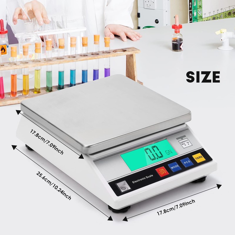 CGOLDENWALL High Precision Scale 5kg 0.1g Digital Accurate Electronic Balance