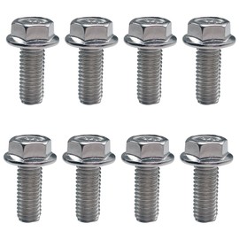 Skid Plate Bolts Compatible with Toyota 4Runner Tacoma FJ Cruiser Tundra Sequoia Land Cruiser 304 Stainless Steel 12mm Hex Head 8 Pack