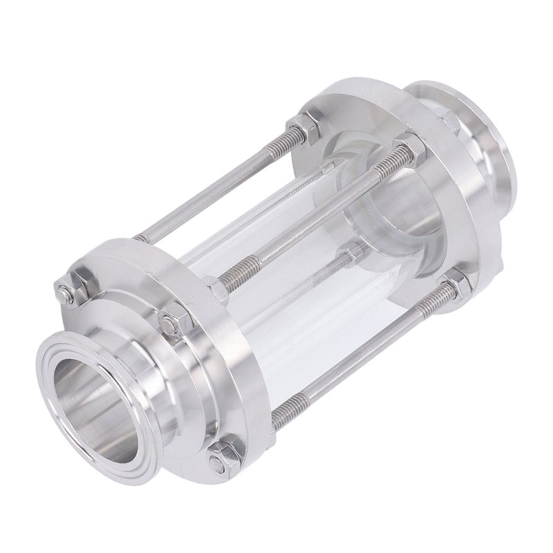 In Line Sight Glass Food Grade 304 Stainless Steel Omnidirectional