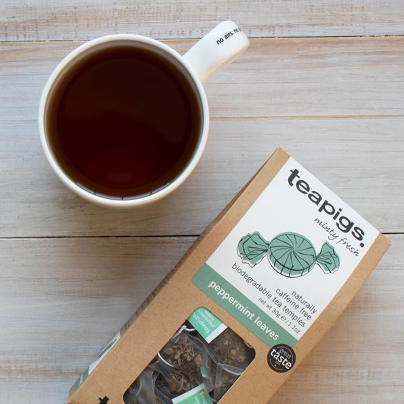 teapigs Teapigs Peppermint Leaves Tea Bags Made with Whole Leaves