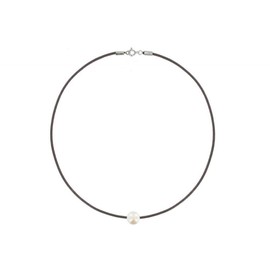 LES POULETTES BIJOUX - Necklace White Pearl 8-9 mm - Classics, Pearl, Pearl