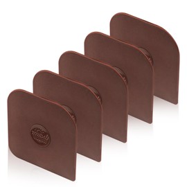 Pan Scraper, 5 Pcs Pot Scraper, Pan Scraper Plastic, Multifunctional Scraper Tool for Kitchen, Non-Slip, Food Safe, High Heat Resistant