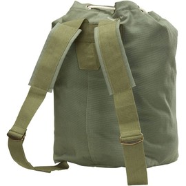 Nordisk Kongsberg 40 Duffel Olive - Versatile Robust Canvas Backpack, 40 L, Size 40 L - Colour Four Leaf Clover, four leaf clover, Rucksack