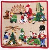FEILER ERZGEBIRGE Rot Towel Handkerchief, 40.04004.24575.3, Hand Towel, Handkerchief, 9.8