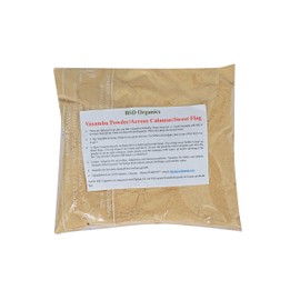 BSD Organics Vasambu Powder / Acrous Calamus / Sweet Flag Scalp Treatment / Chillness to Body, 100 Grams / 3.5 Ounce