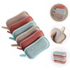 Beavorty 5sets Lightweight Linen Scrub Sponges for Dish Washing Sponges