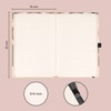 NOTIQUE Polka Dot Notebook with Elastic Band, 13 x 21