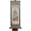 Sunny Town Gallery Wall Scroll, Jusanbutsu, Mountain Village, Mini Wall