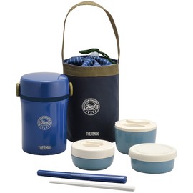 Thermos Stainless Lunch Jar Approx 0.1 L Navy JBC-801 NVY