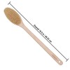 REDECKER Extra Long Beechwood Bath Brush - Natural Pig Bristle