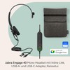 Jabra Engage 40 Telephone On Ear Headset Wired Mono Black