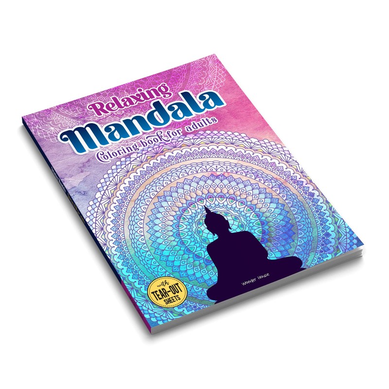 Relaxing Mandala: Coloring Book For Adults