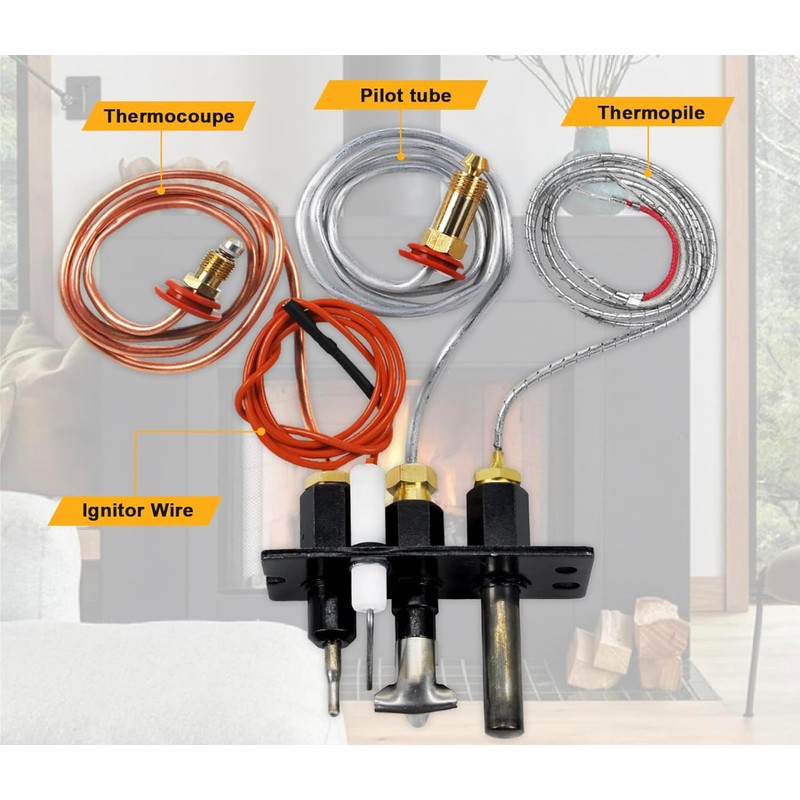 Heatilator & Heat-N-Glo Propane Gas Pilot Assembly 4021-737