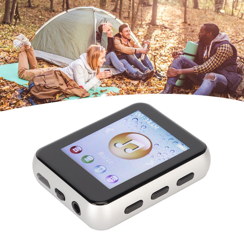 MP3 Bluetooth Player HiFi Lossless 1.8 Inch Touch Screen Support