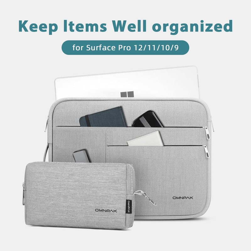 Omnpak Surface Pro 11 Case,13 inch Laptop Sleeve for Surface