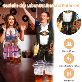 Apron Cooking Apron Funny BBQ Apron Men Women Adjustable Kitchen Apron BBQ Apron Oktoberfest Apron Apron Work Apron Painting Apron Couples Cooking Apron Apron for Gardening Ceramic Art, multicoloured