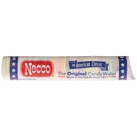Necco Assorted Original Candy Wafers 24-2.02 oz Rolls, Net Wt 3 lbs