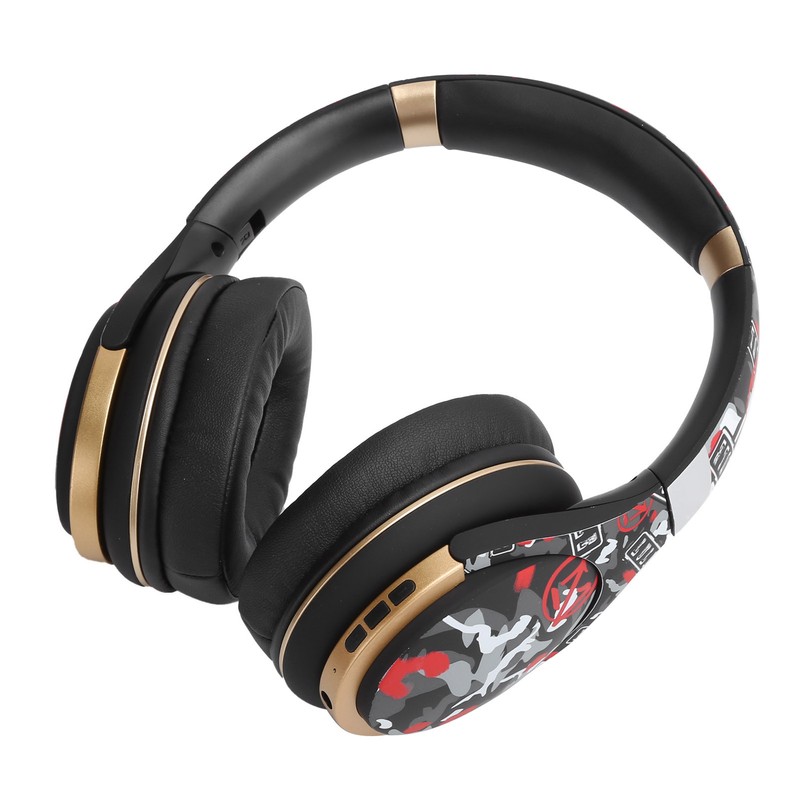 ELA1 Bluetooth 5.0 Wireless Motion Noise Cancelling Headset Graffiti Popular